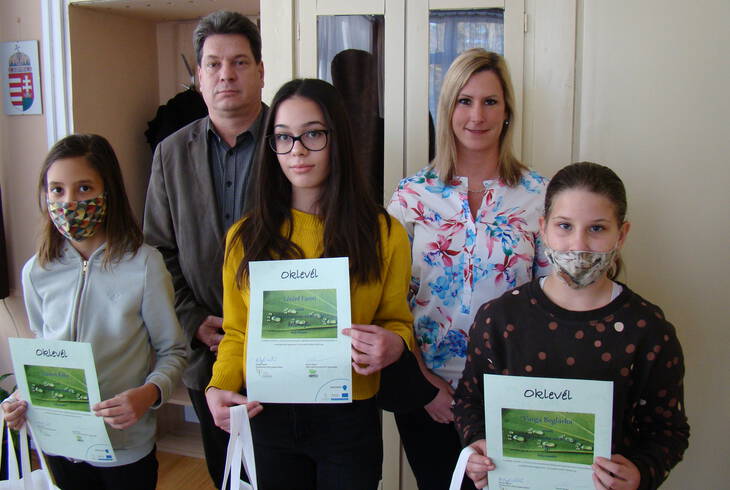 K�rnyezettudatoss�gi verseny d�j�tad�ja